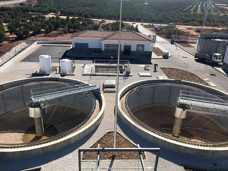 Depuración de agua para grandes núcleos -Hidrointec Jaén