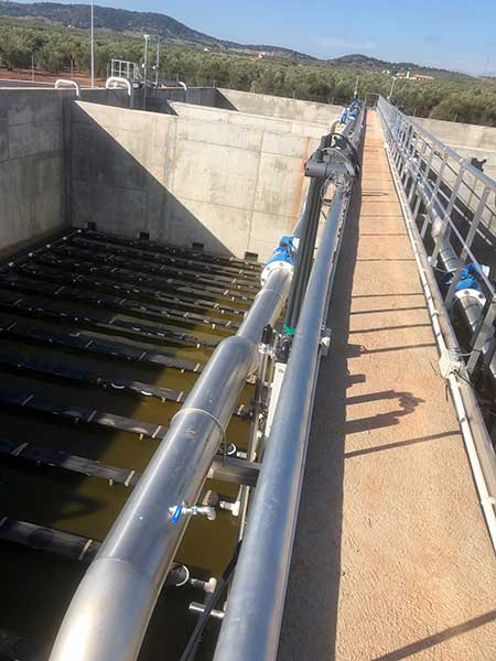 cubas de depuradora de aguas por Hidrointec Jaén