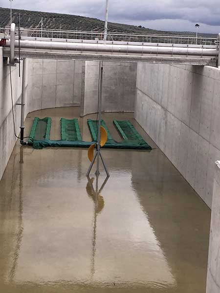 sistema para depuradora potabilizadora de Hidrointec