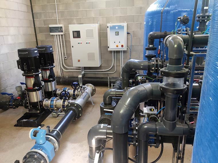 tuberías de abastecimiento de agua potable